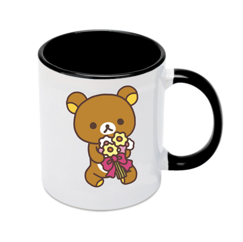 （画像用） リラックマ リラックマ キイロイトリ Rilakkuma Korilakkuma Kiiroitori カラーマグカップ