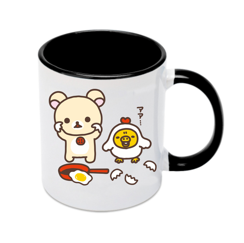 （画像用） リラックマ リラックマ キイロイトリ Rilakkuma Korilakkuma Kiiroitori カラーマグカップ