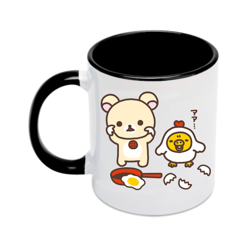 （画像用） リラックマ リラックマ キイロイトリ Rilakkuma Korilakkuma Kiiroitori カラーマグカップ