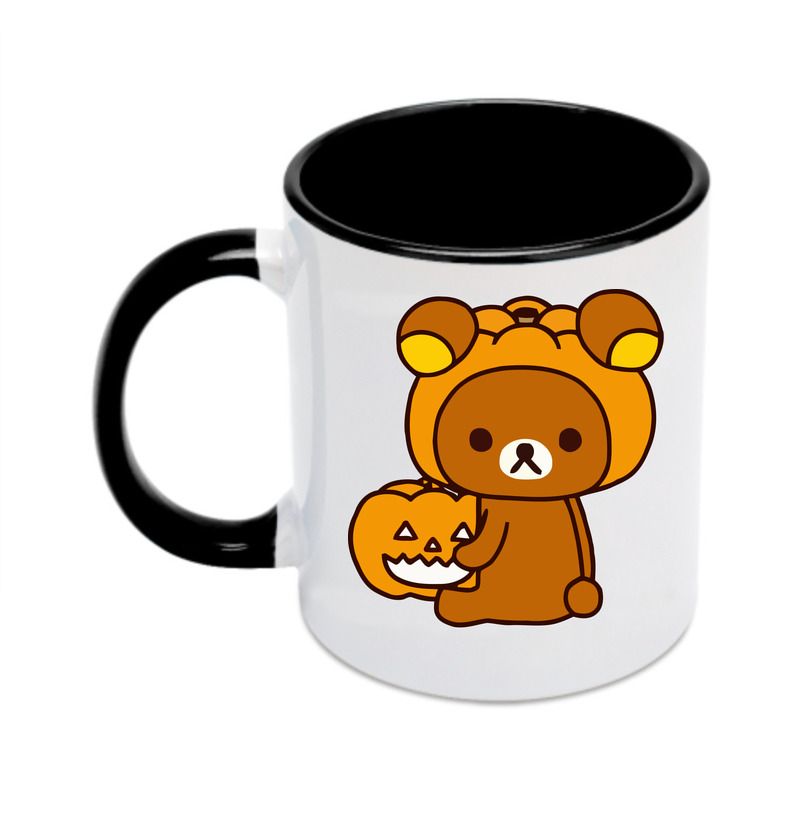 （画像用） リラックマ リラックマ キイロイトリ Rilakkuma Korilakkuma Kiiroitori カラーマグカップ