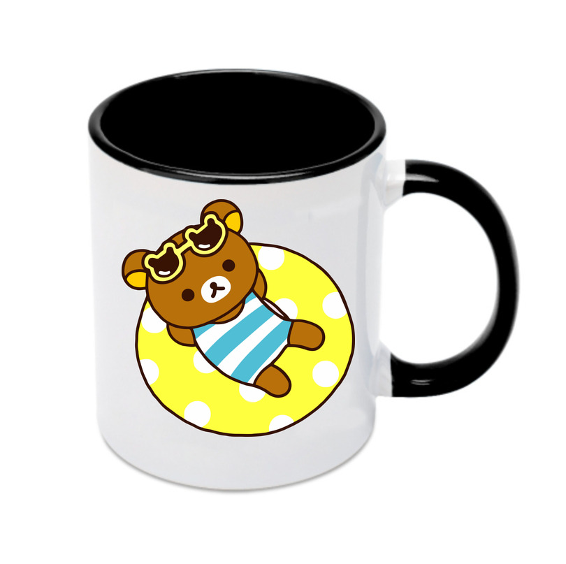 （画像用） リラックマ リラックマ キイロイトリ Rilakkuma Korilakkuma Kiiroitori カラーマグカップ