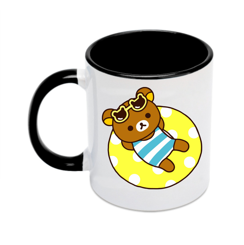 （画像用） リラックマ リラックマ キイロイトリ Rilakkuma Korilakkuma Kiiroitori カラーマグカップ