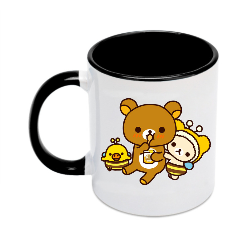 （画像用） リラックマ リラックマ キイロイトリ Rilakkuma Korilakkuma Kiiroitori カラーマグカップ