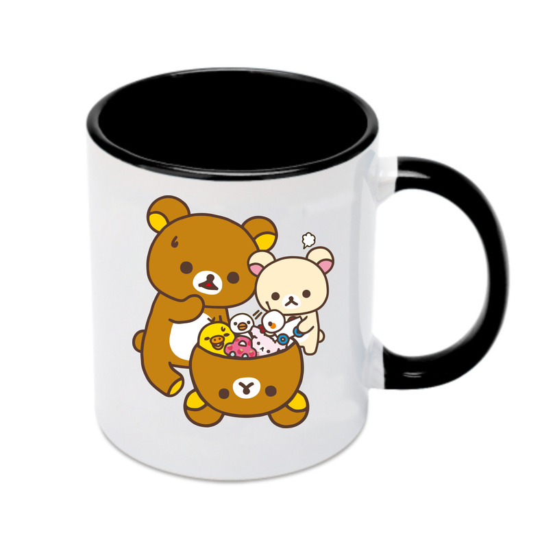 （画像用） リラックマ リラックマ キイロイトリ Rilakkuma Korilakkuma Kiiroitori カラーマグカップ