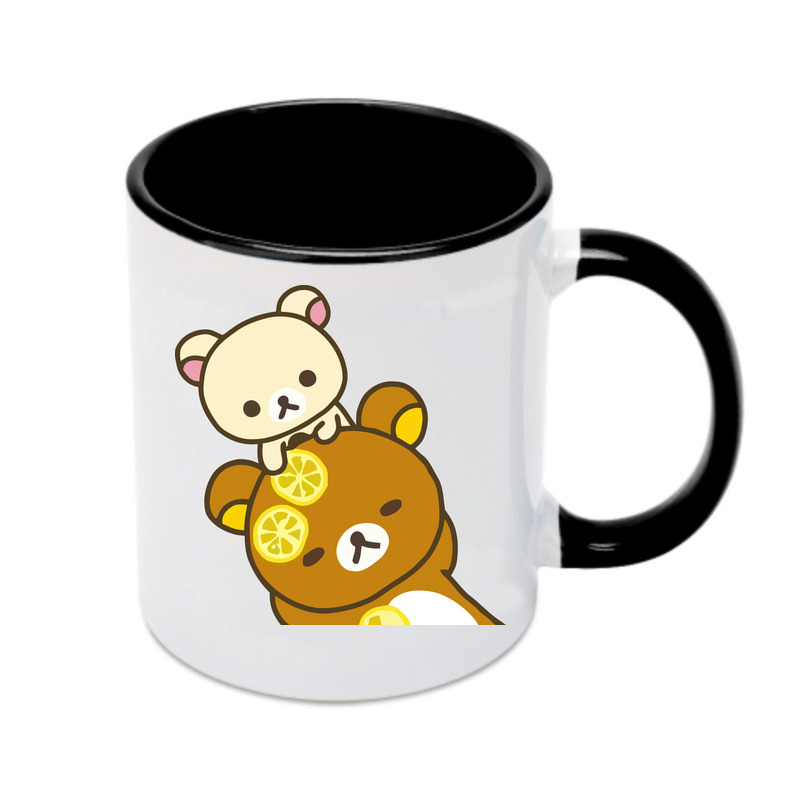 （画像用） リラックマ リラックマ キイロイトリ Rilakkuma Korilakkuma Kiiroitori カラーマグカップ