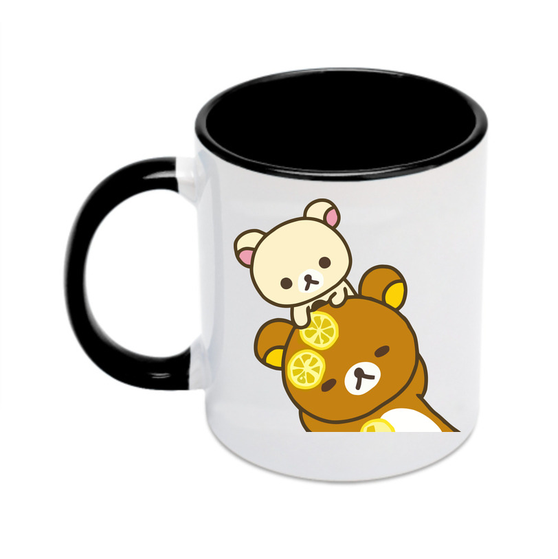 （画像用） リラックマ リラックマ キイロイトリ Rilakkuma Korilakkuma Kiiroitori カラーマグカップ