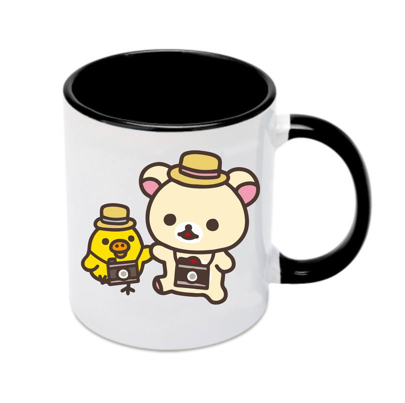 （画像用） リラックマ リラックマ キイロイトリ Rilakkuma Korilakkuma Kiiroitori カラーマグカップ