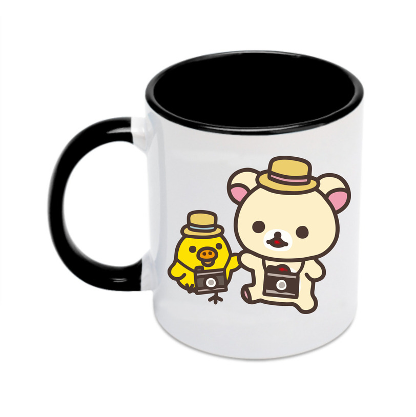 （画像用） リラックマ リラックマ キイロイトリ Rilakkuma Korilakkuma Kiiroitori カラーマグカップ