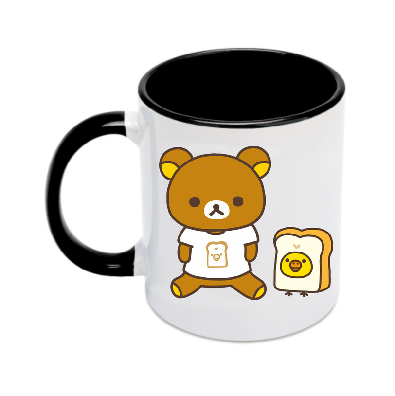 （画像用） リラックマ リラックマ キイロイトリ Rilakkuma Korilakkuma Kiiroitori カラーマグカップ