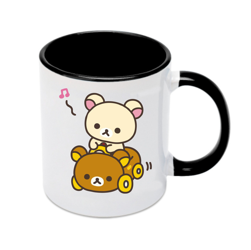 （画像用） リラックマ リラックマ キイロイトリ Rilakkuma Korilakkuma Kiiroitori カラーマグカップ
