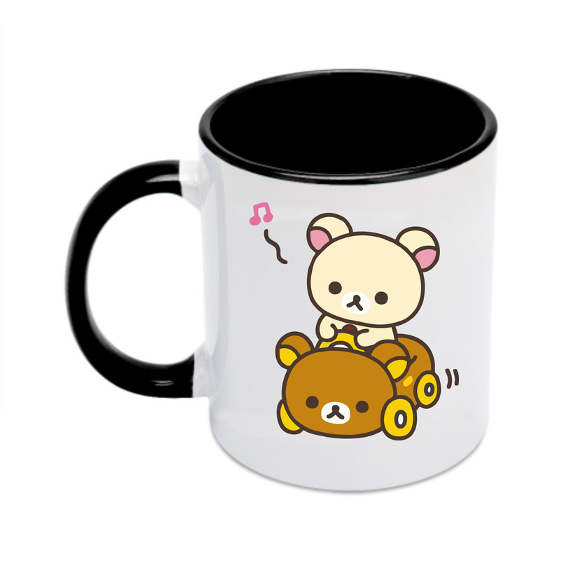 （画像用） リラックマ リラックマ キイロイトリ Rilakkuma Korilakkuma Kiiroitori カラーマグカップ