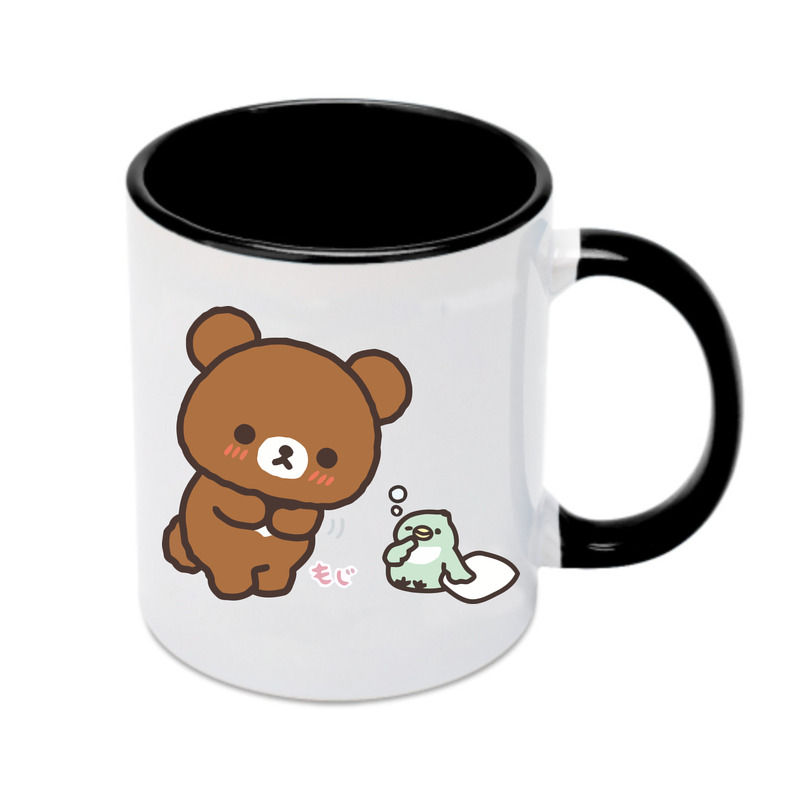 （画像用） リラックマ リラックマ キイロイトリ Rilakkuma Korilakkuma Kiiroitori カラーマグカップ