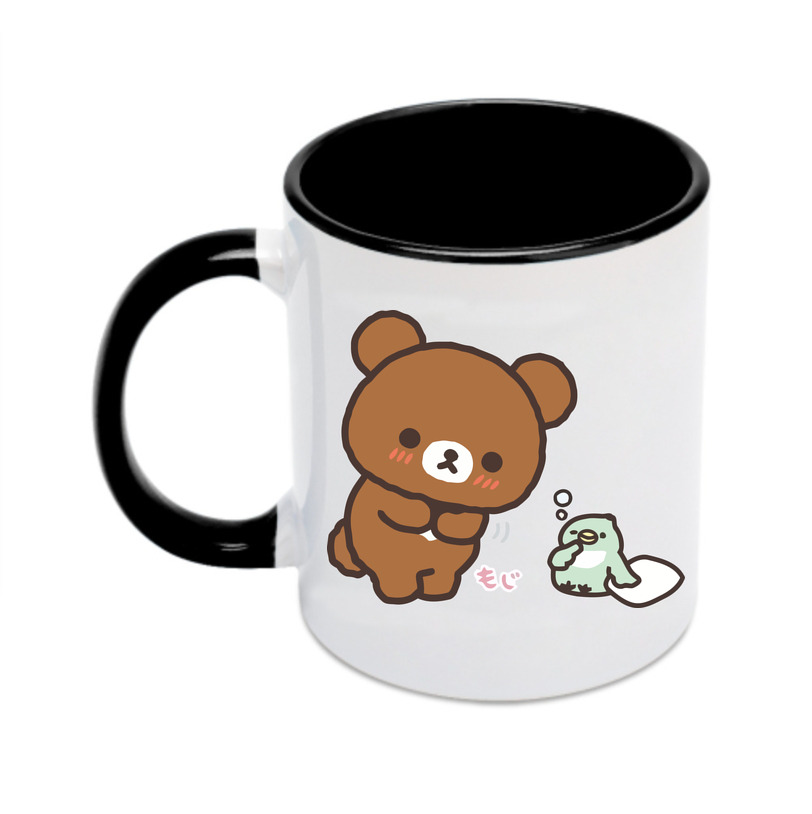 （画像用） リラックマ リラックマ キイロイトリ Rilakkuma Korilakkuma Kiiroitori カラーマグカップ