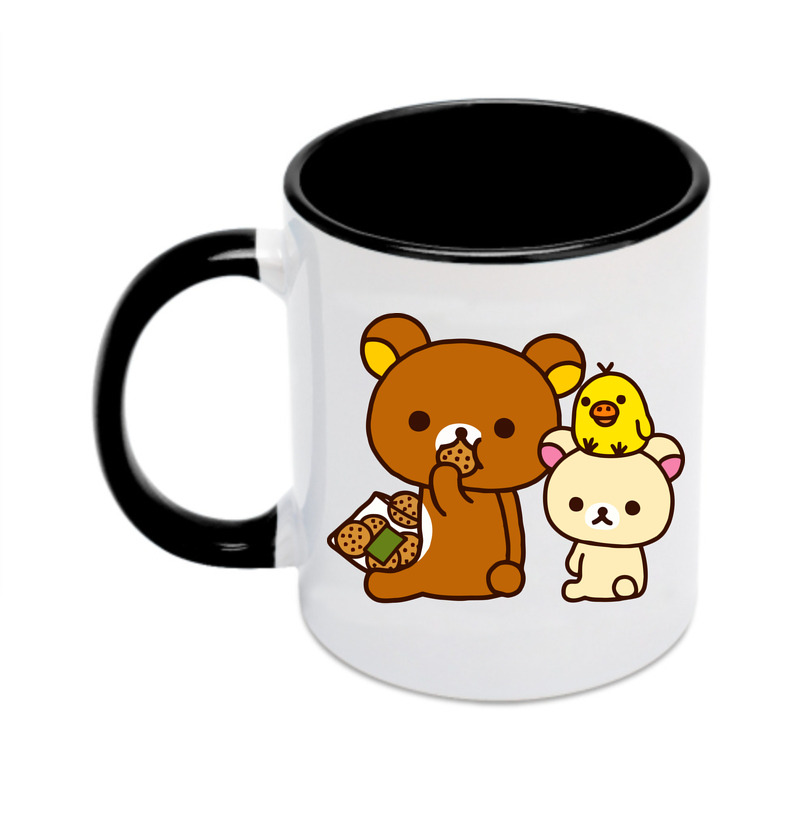（画像用） リラックマ リラックマ キイロイトリ Rilakkuma Korilakkuma Kiiroitori カラーマグカップ