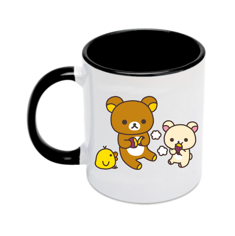 （画像用） リラックマ リラックマ キイロイトリ Rilakkuma Korilakkuma Kiiroitori カラーマグカップ