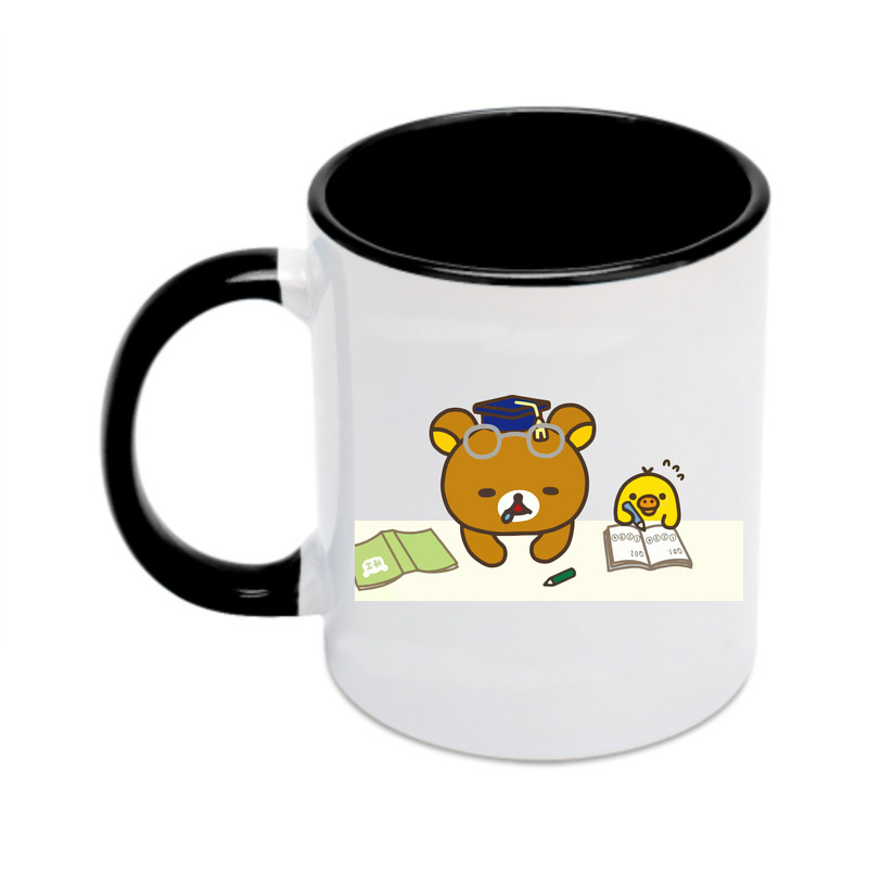 （画像用） リラックマ リラックマ キイロイトリ Rilakkuma Korilakkuma Kiiroitori カラーマグカップ
