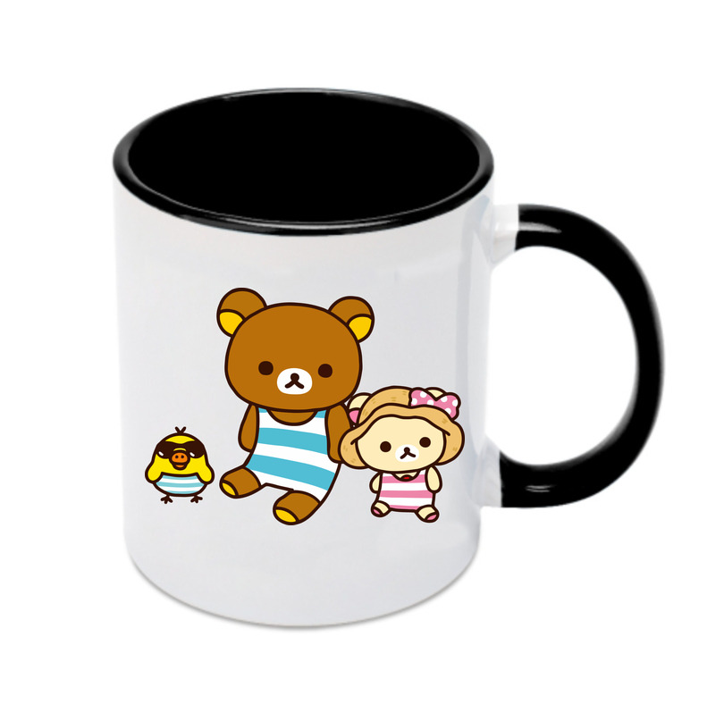 （画像用） リラックマ リラックマ キイロイトリ Rilakkuma Korilakkuma Kiiroitori カラーマグカップ