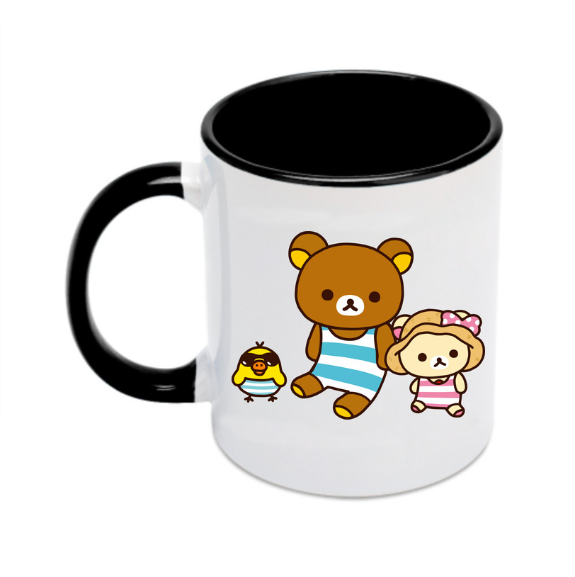 （画像用） リラックマ リラックマ キイロイトリ Rilakkuma Korilakkuma Kiiroitori カラーマグカップ