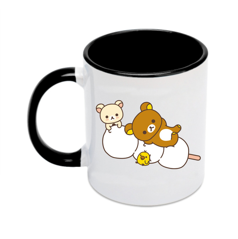 （画像用） リラックマ リラックマ キイロイトリ Rilakkuma Korilakkuma Kiiroitori カラーマグカップ