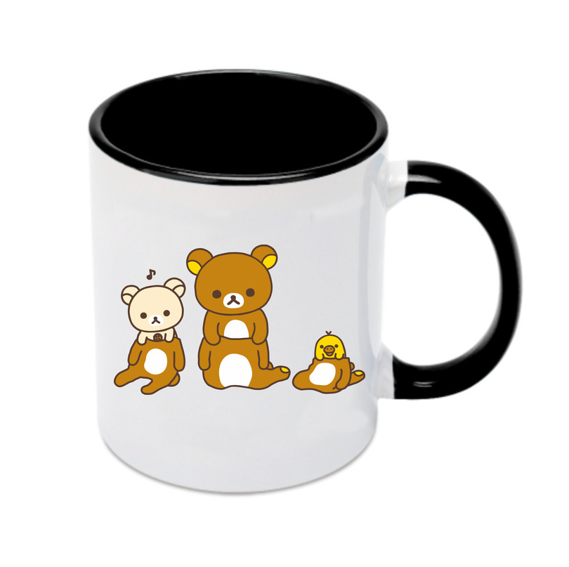 （画像用） リラックマ リラックマ キイロイトリ Rilakkuma Korilakkuma Kiiroitori カラーマグカップ