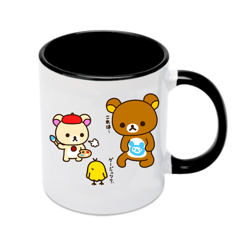 （画像用） リラックマ リラックマ キイロイトリ Rilakkuma Korilakkuma Kiiroitori カラーマグカップ