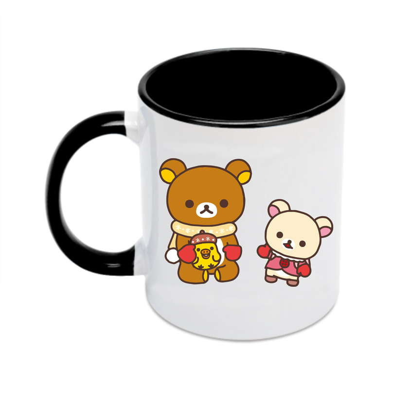 （画像用） リラックマ リラックマ キイロイトリ Rilakkuma Korilakkuma Kiiroitori カラーマグカップ