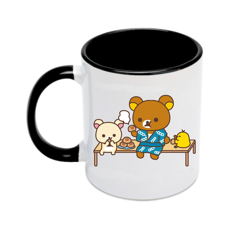 （画像用） リラックマ リラックマ キイロイトリ Rilakkuma Korilakkuma Kiiroitori カラーマグカップ