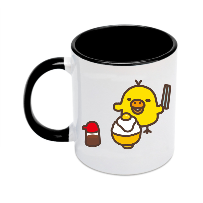 （画像用） リラックマ リラックマ キイロイトリ Rilakkuma Korilakkuma Kiiroitori カラーマグカップ