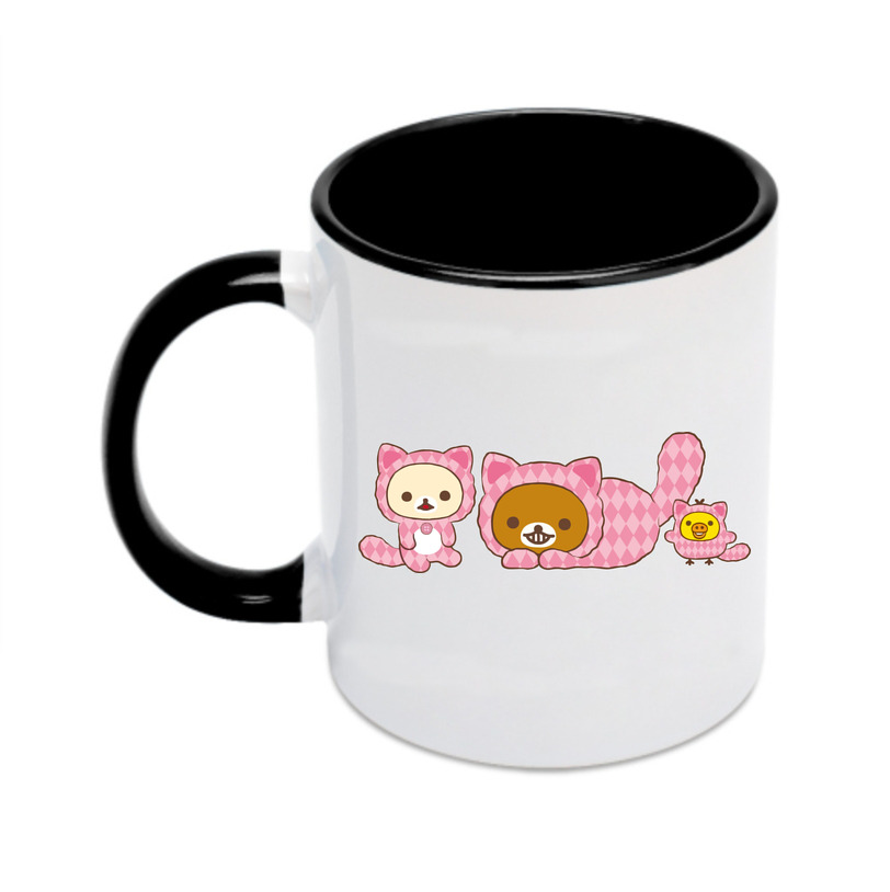 （画像用） リラックマ リラックマ キイロイトリ Rilakkuma Korilakkuma Kiiroitori カラーマグカップ