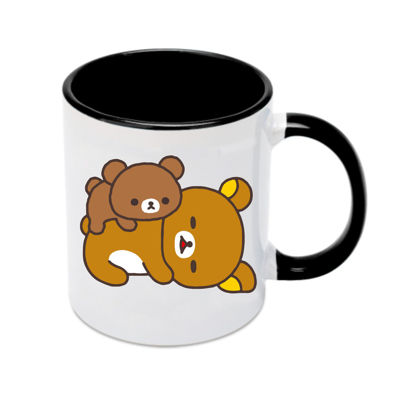 （画像用） リラックマ リラックマ キイロイトリ Rilakkuma Korilakkuma Kiiroitori カラーマグカップ