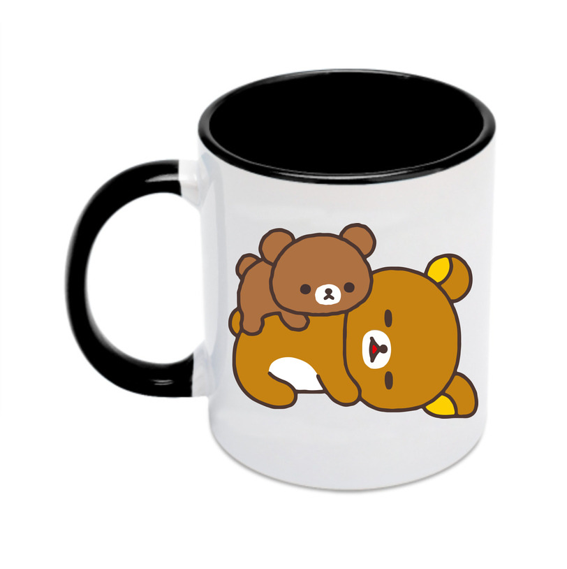 （画像用） リラックマ リラックマ キイロイトリ Rilakkuma Korilakkuma Kiiroitori カラーマグカップ