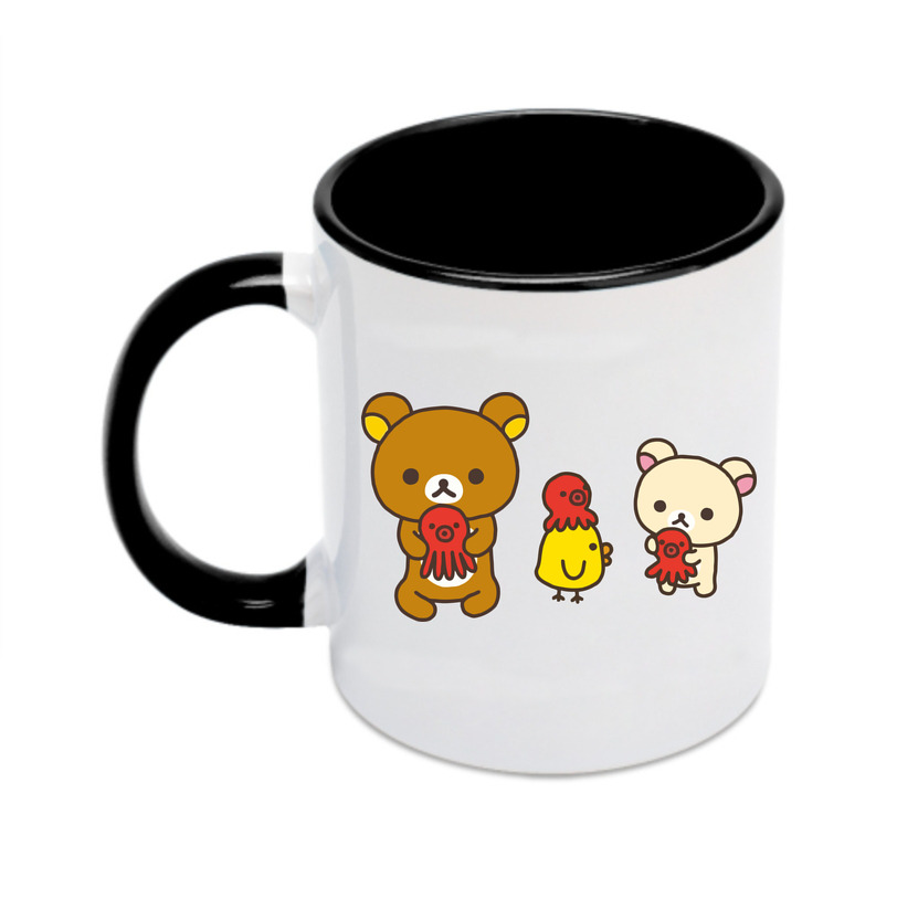 （画像用） リラックマ リラックマ キイロイトリ Rilakkuma Korilakkuma Kiiroitori カラーマグカップ