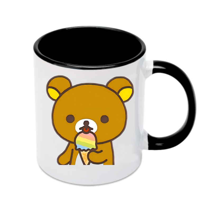 （画像用） リラックマ リラックマ キイロイトリ Rilakkuma Korilakkuma Kiiroitori カラーマグカップ