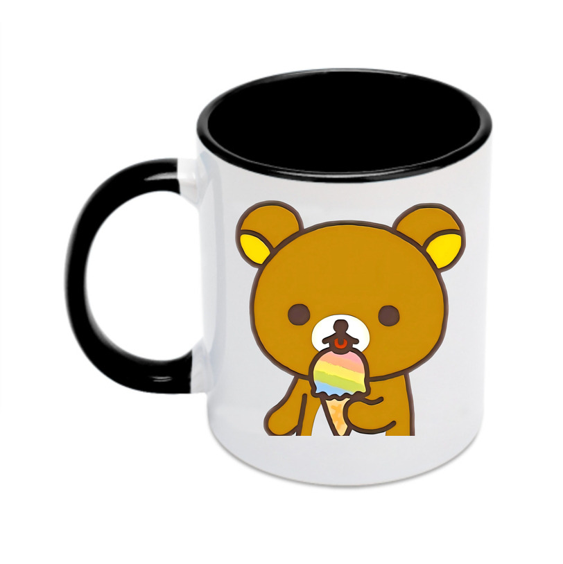 （画像用） リラックマ リラックマ キイロイトリ Rilakkuma Korilakkuma Kiiroitori カラーマグカップ