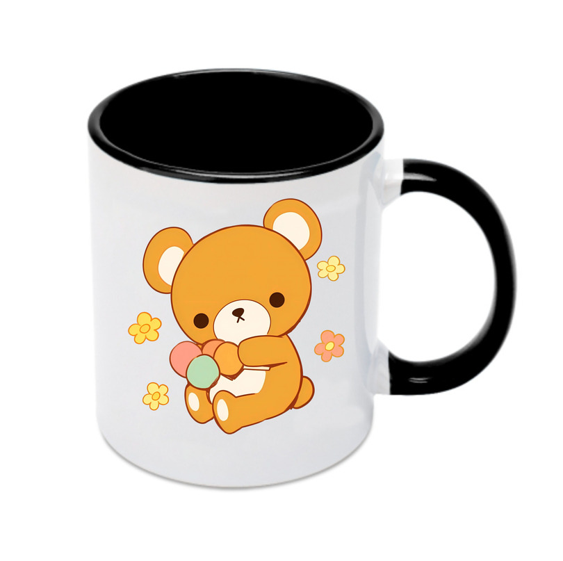 （画像用） リラックマ リラックマ キイロイトリ Rilakkuma Korilakkuma Kiiroitori カラーマグカップ