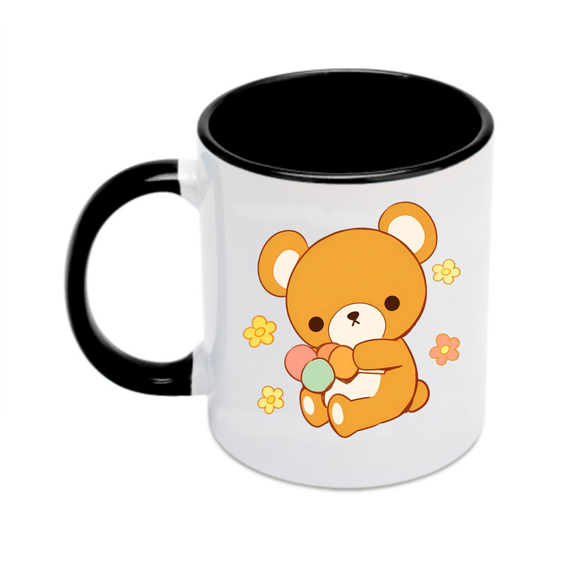 （画像用） リラックマ リラックマ キイロイトリ Rilakkuma Korilakkuma Kiiroitori カラーマグカップ