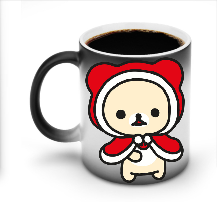 （画像用） リラックマ リラックマ キイロイトリ Rilakkuma Korilakkuma Kiiroitori 温度変色マグカップ