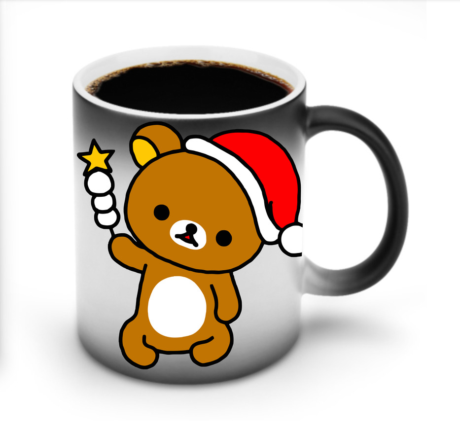 （画像用） リラックマ リラックマ キイロイトリ Rilakkuma Korilakkuma Kiiroitori 温度変色マグカップ