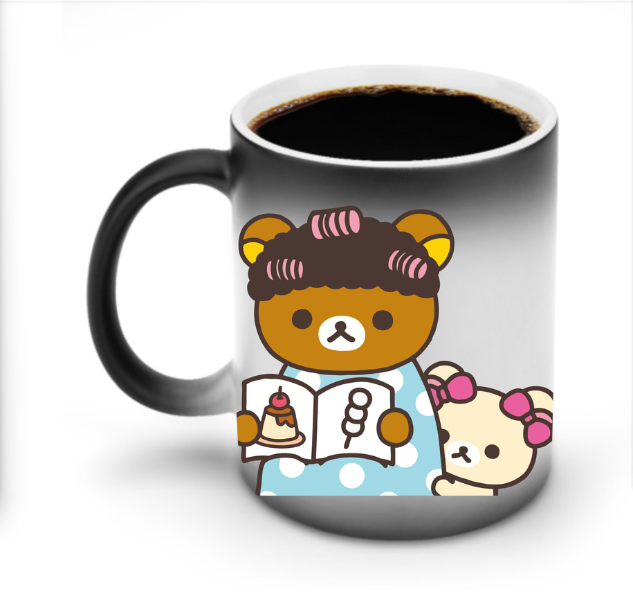 （画像用） リラックマ リラックマ キイロイトリ Rilakkuma Korilakkuma Kiiroitori 温度変色マグカップ