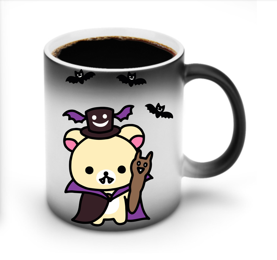 （画像用） リラックマ リラックマ キイロイトリ Rilakkuma Korilakkuma Kiiroitori 温度変色マグカップ