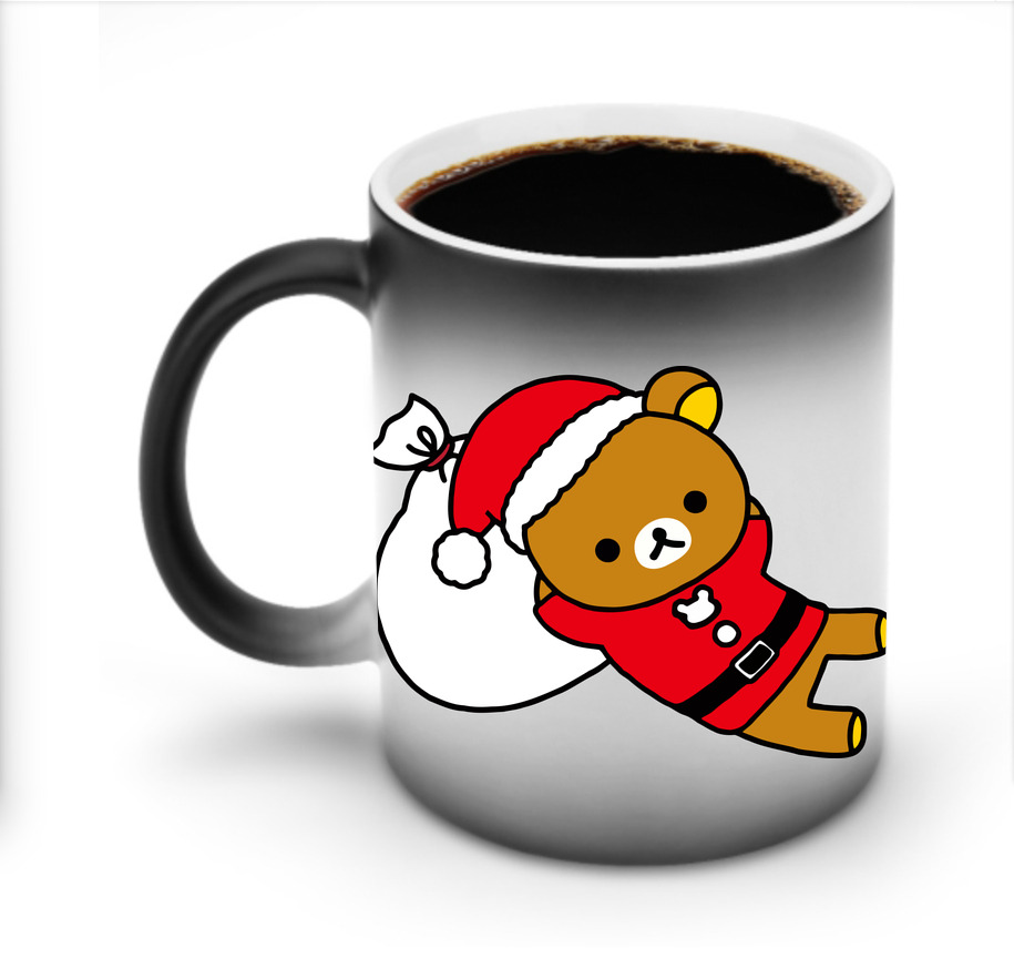 （画像用） リラックマ リラックマ キイロイトリ Rilakkuma Korilakkuma Kiiroitori 温度変色マグカップ