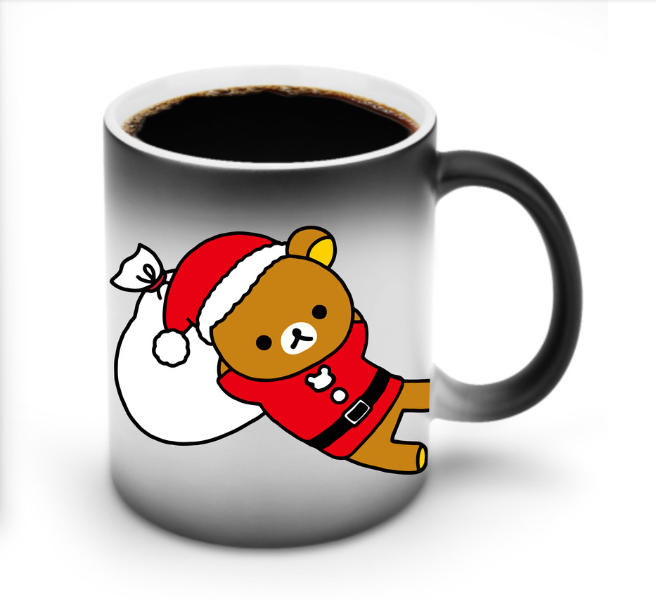 （画像用） リラックマ リラックマ キイロイトリ Rilakkuma Korilakkuma Kiiroitori 温度変色マグカップ