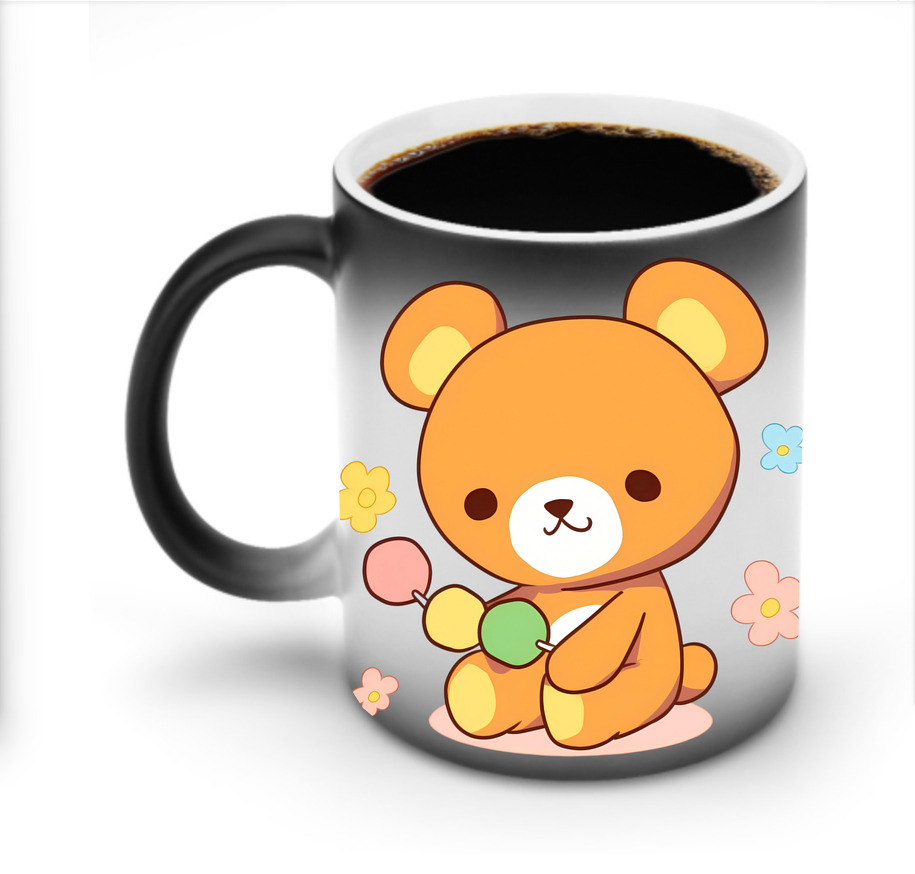 （画像用） リラックマ リラックマ キイロイトリ Rilakkuma Korilakkuma Kiiroitori 温度変色マグカップ
