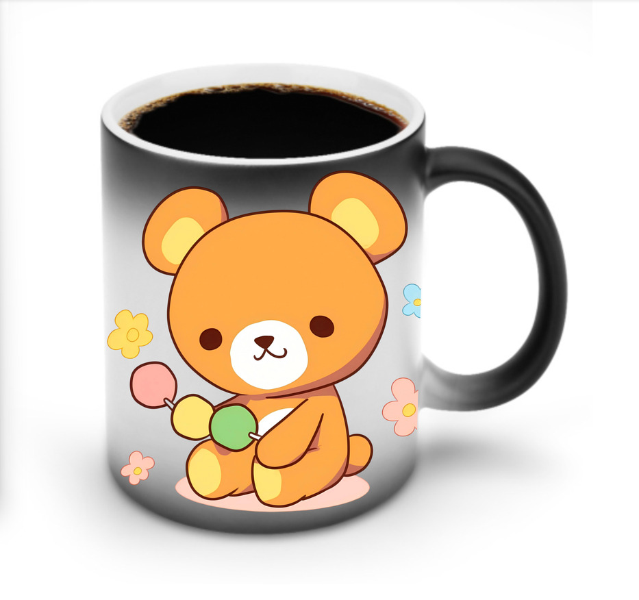（画像用） リラックマ リラックマ キイロイトリ Rilakkuma Korilakkuma Kiiroitori 温度変色マグカップ