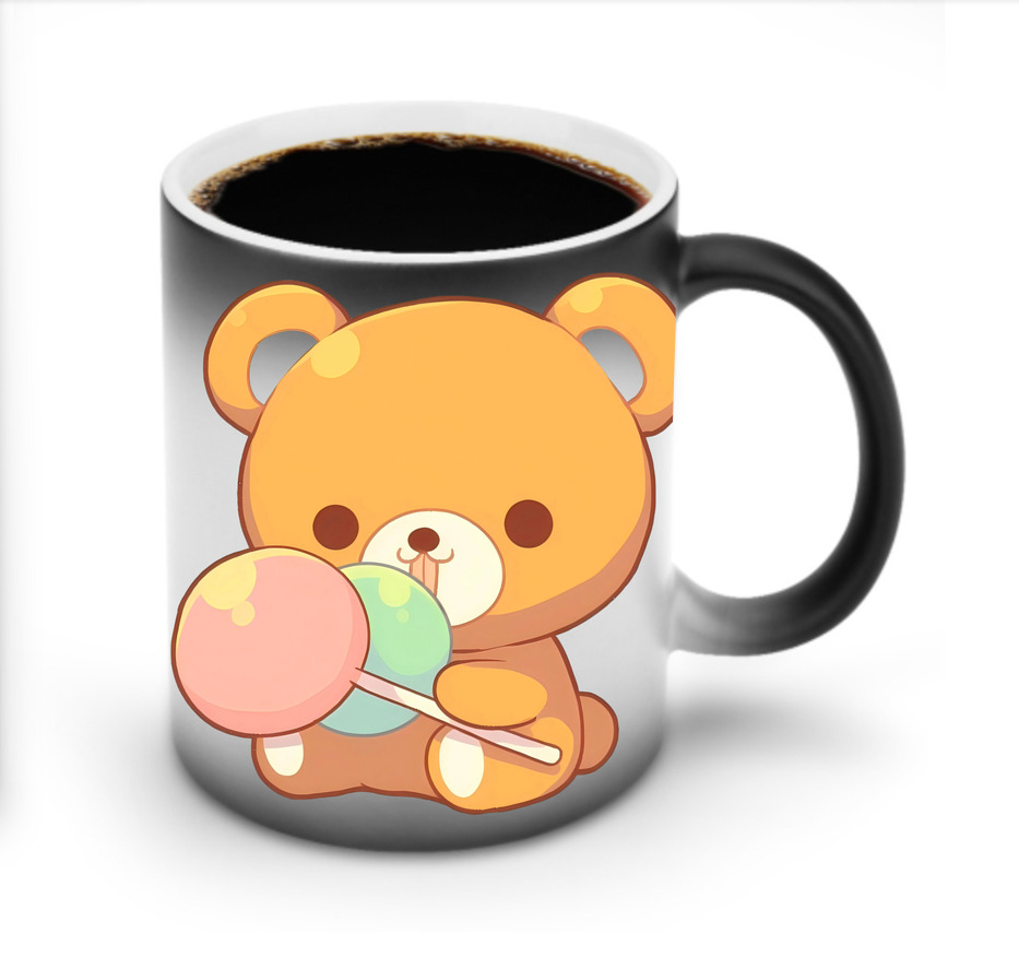 （画像用） リラックマ リラックマ キイロイトリ Rilakkuma Korilakkuma Kiiroitori 温度変色マグカップ
