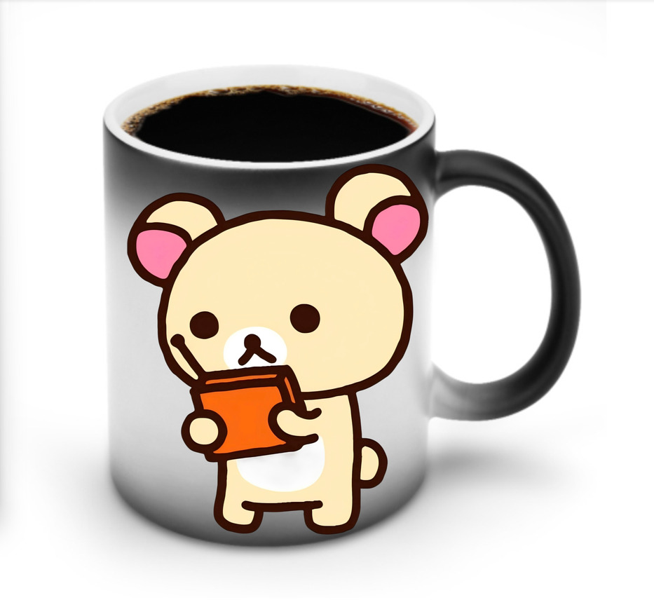 （画像用） リラックマ リラックマ キイロイトリ Rilakkuma Korilakkuma Kiiroitori 温度変色マグカップ