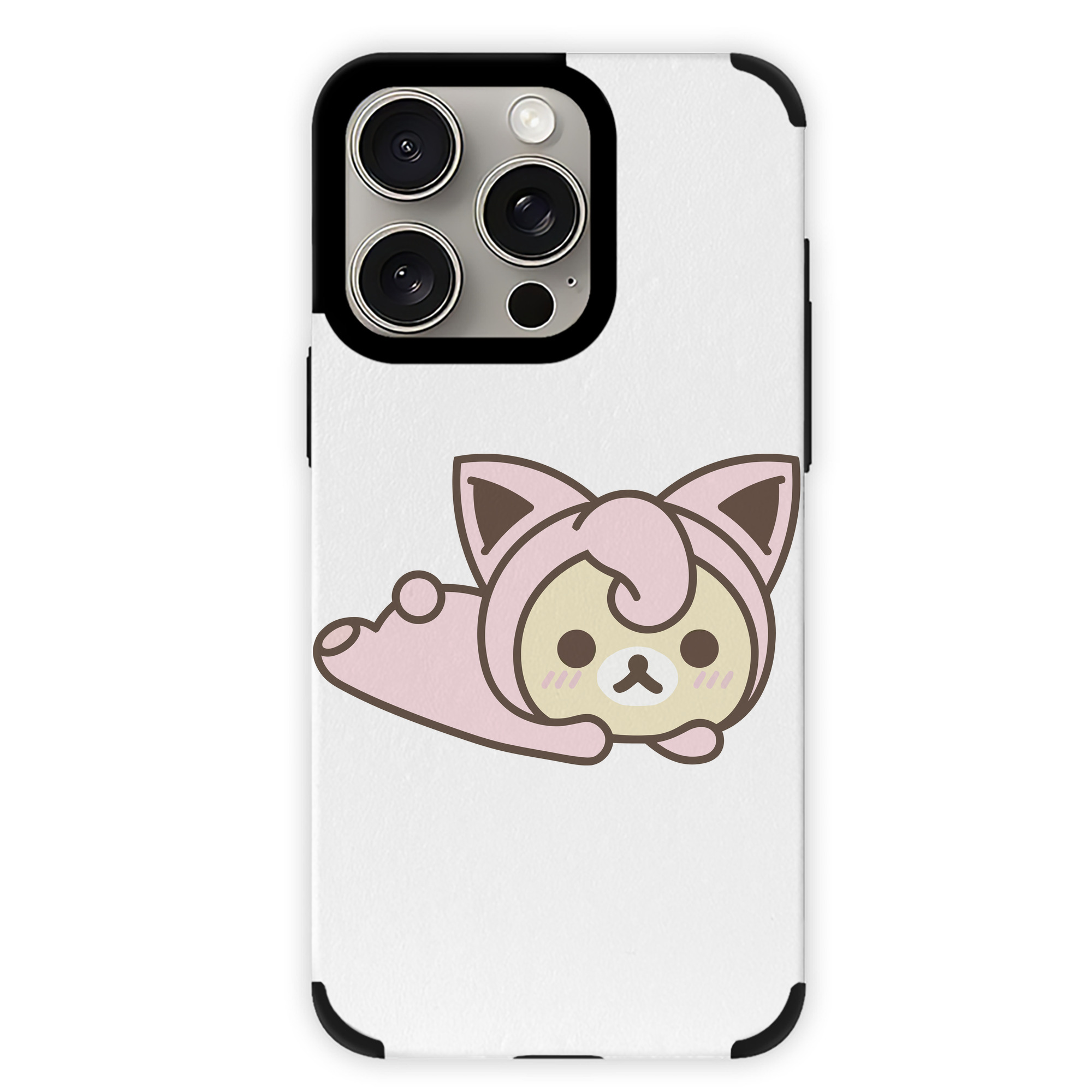 （画像用） リラックマ リラックマ キイロイトリ Rilakkuma Korilakkuma Kiiroitori 【iPhone15ProMax対応】 PUレザー スマホケース 耐衝撃＆黄変防止