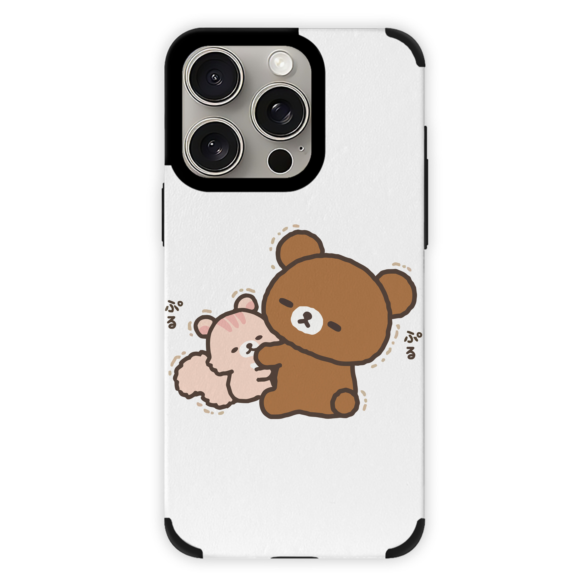 （画像用） リラックマ リラックマ キイロイトリ Rilakkuma Korilakkuma Kiiroitori 【iPhone15ProMax対応】 PUレザー スマホケース 耐衝撃＆黄変防止