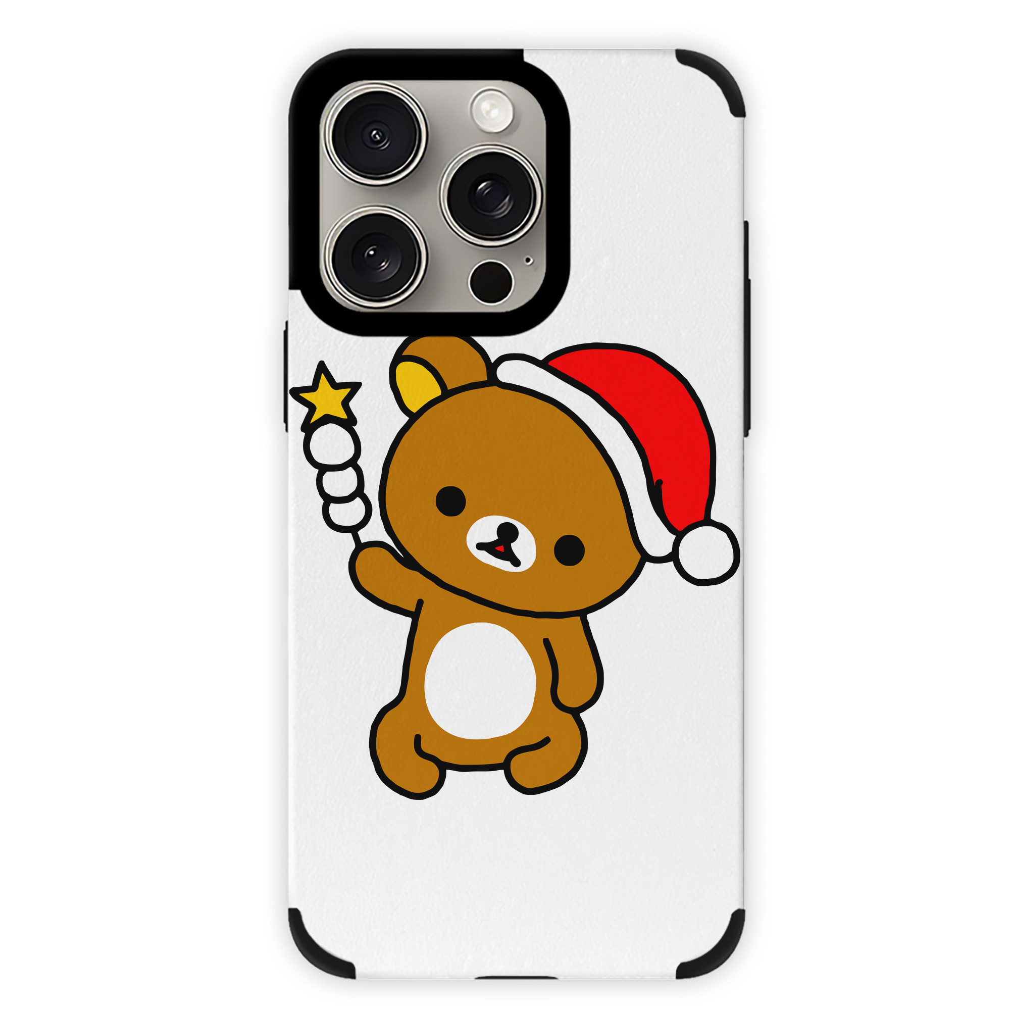 （画像用） リラックマ リラックマ キイロイトリ Rilakkuma Korilakkuma Kiiroitori 【iPhone15ProMax対応】 PUレザー スマホケース 耐衝撃＆黄変防止
