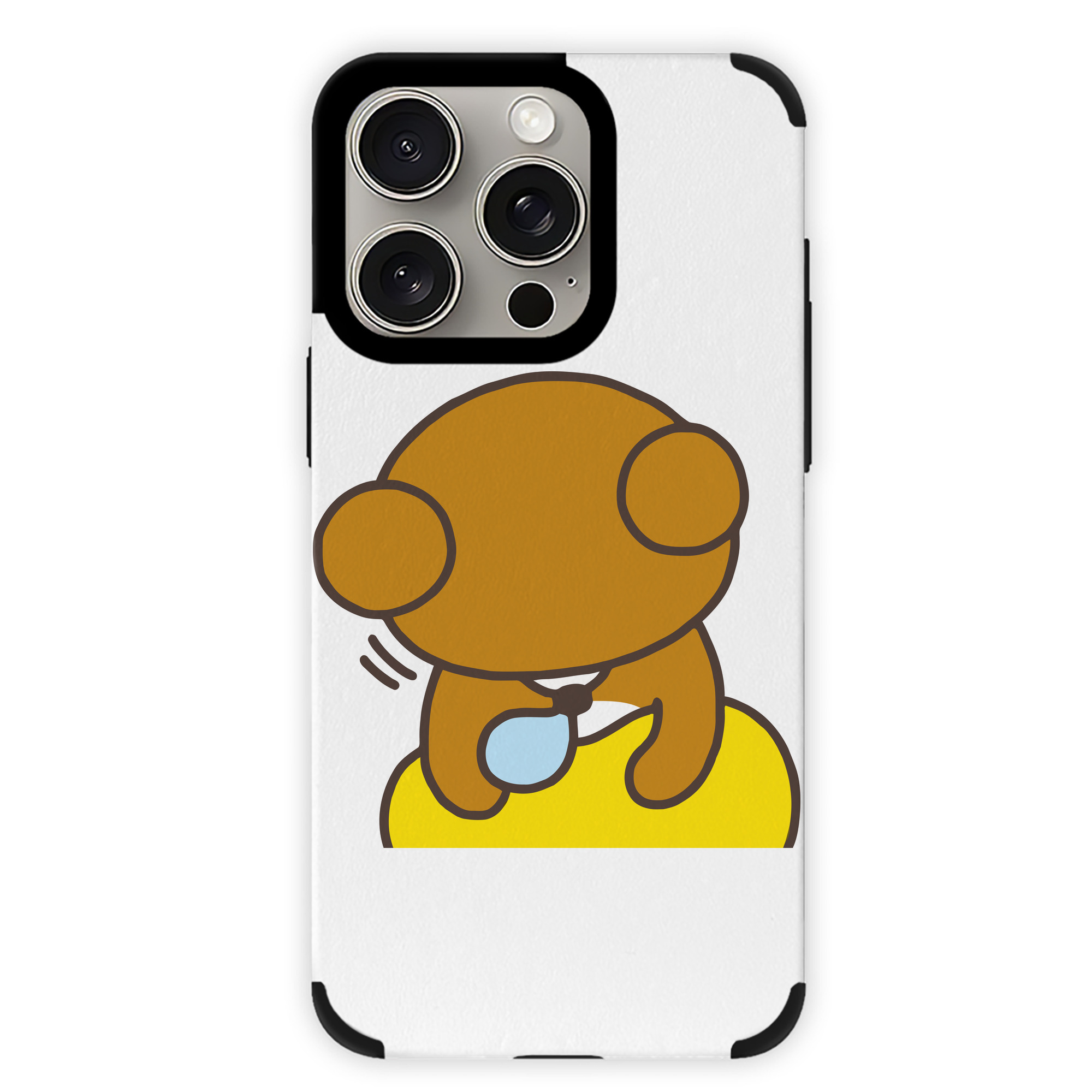 （画像用） リラックマ リラックマ キイロイトリ Rilakkuma Korilakkuma Kiiroitori 【iPhone15ProMax対応】 PUレザー スマホケース 耐衝撃＆黄変防止